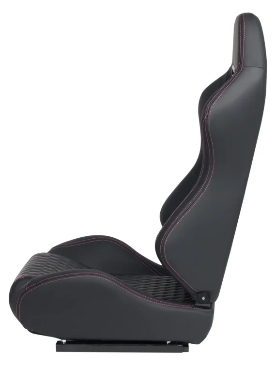 High Quality Racing Seat with Suade Material Double Slider Design – Set of 2 Pieces