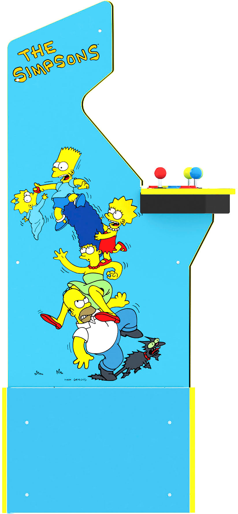 Arcade1Up - The Simpsons 30th Edition Arcade with Stool and Tin - Multi