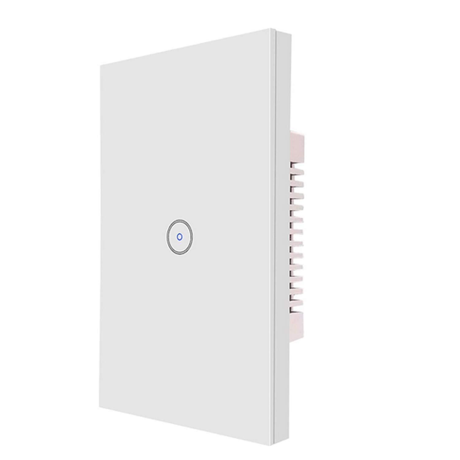 Jinvoo Smart 3-Gang Wall Light Switch, Touch Panel, Alexa & Google Home Compatible, No Hub Needed, 2-Pack, Black