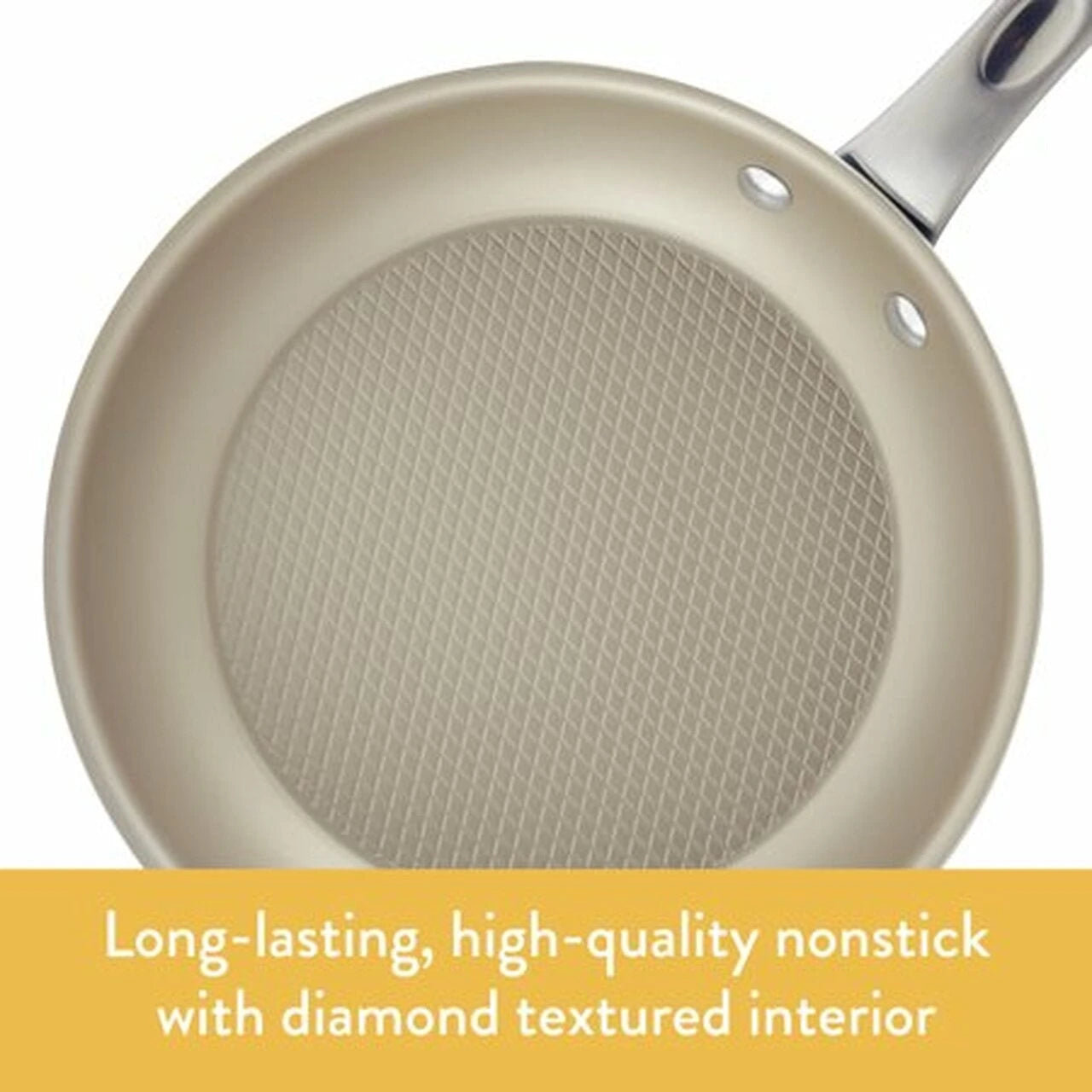 Ayesha Curry 10-Piece Porcelain Enamel Nonstick Pots and Pans Set/Cookware Set, Blue