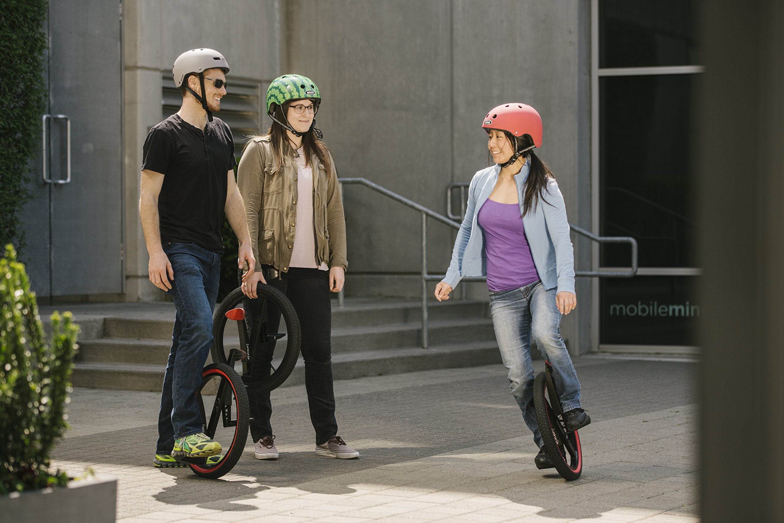 Inventist Lunicycle, a Standing Unicycle