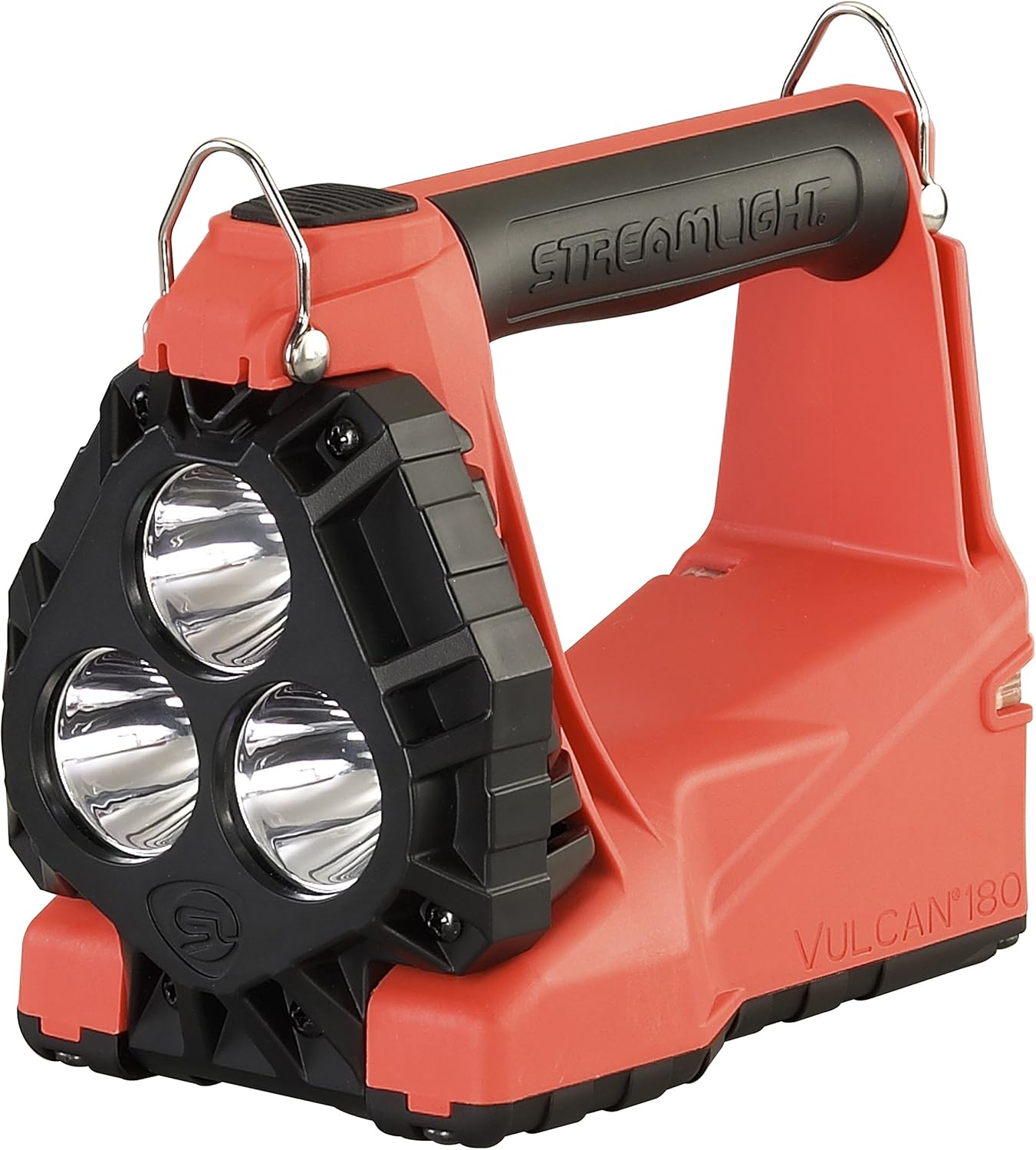 Streamlight Vulcan 180 Rechargeable LED Lantern, 1200 Lumens, Orange, Waterproof, 180° Tilt Head, Battery Powered