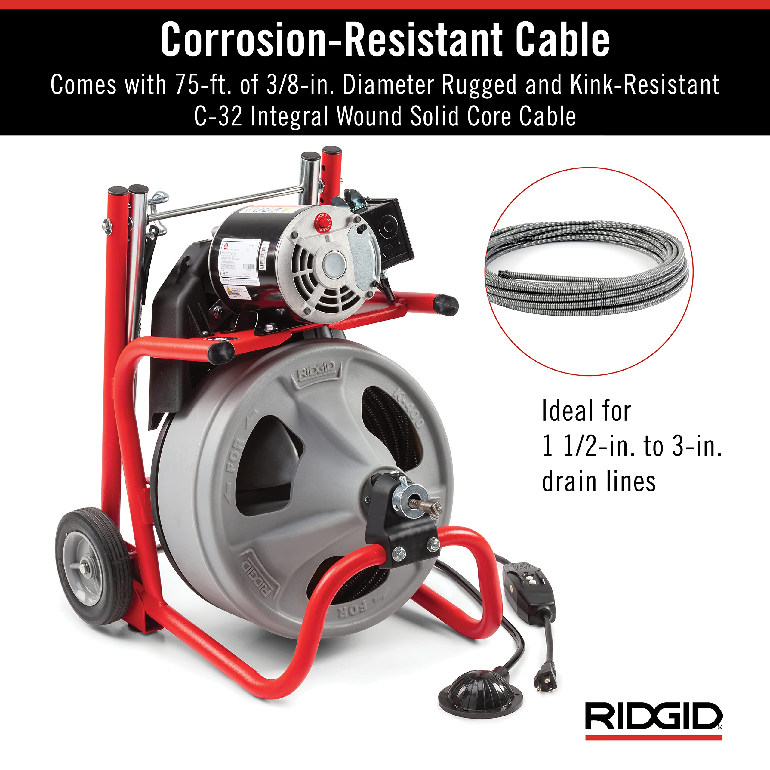 RIDGID 52363 Cleaning 120 Volt Machine