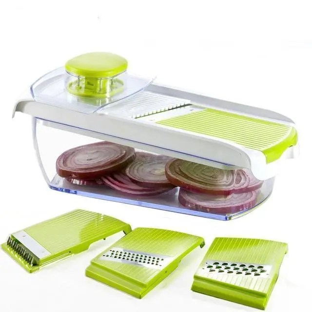 Vegetable Slicer Dicer Spiralizer Salad Chopper Fruit Cutter