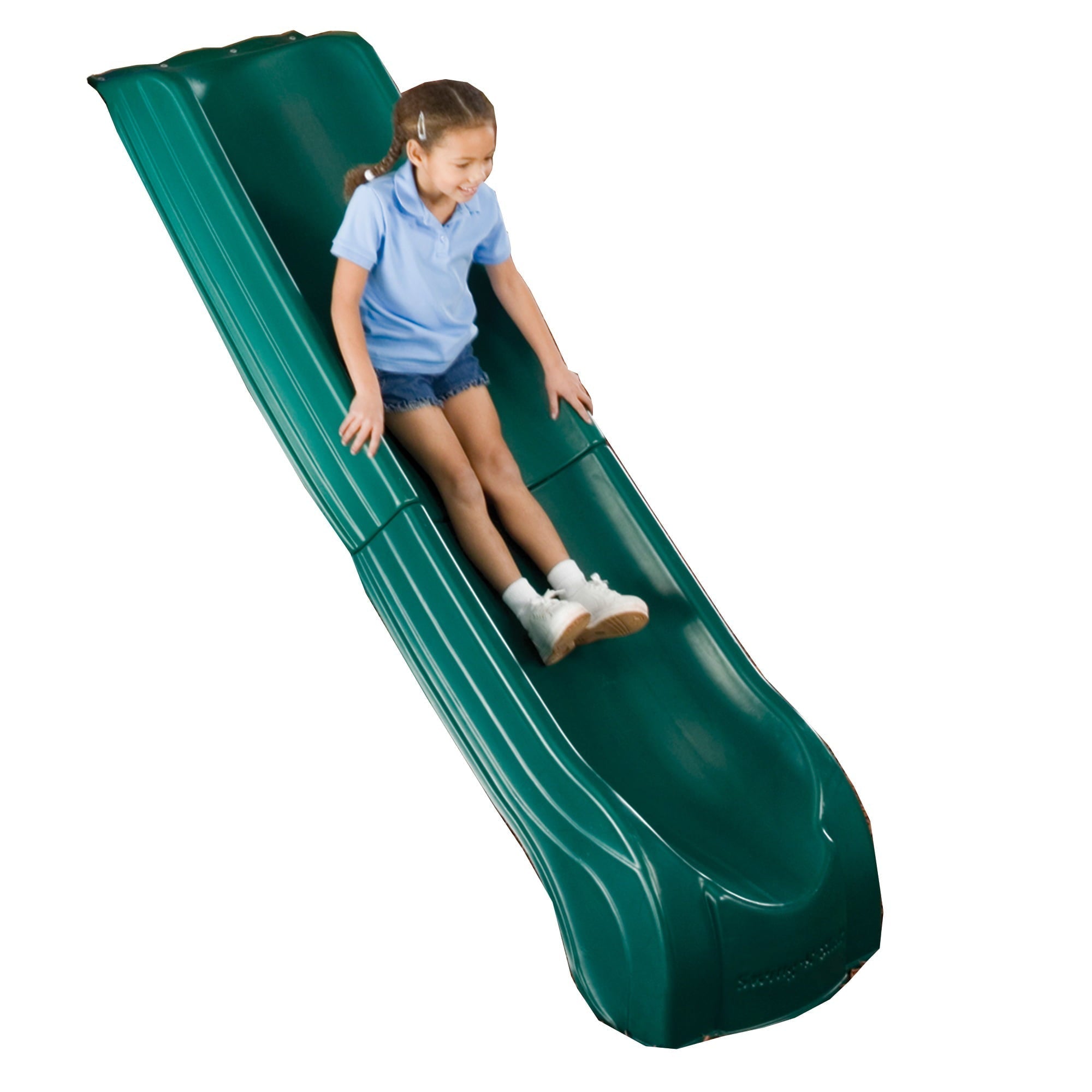 Swing-N-Slide 4 Foot Summit Slide with Lifetime Warranty, Green