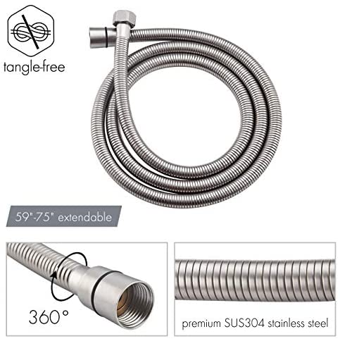 KES Shower System 12 Inch Rain Shower Head