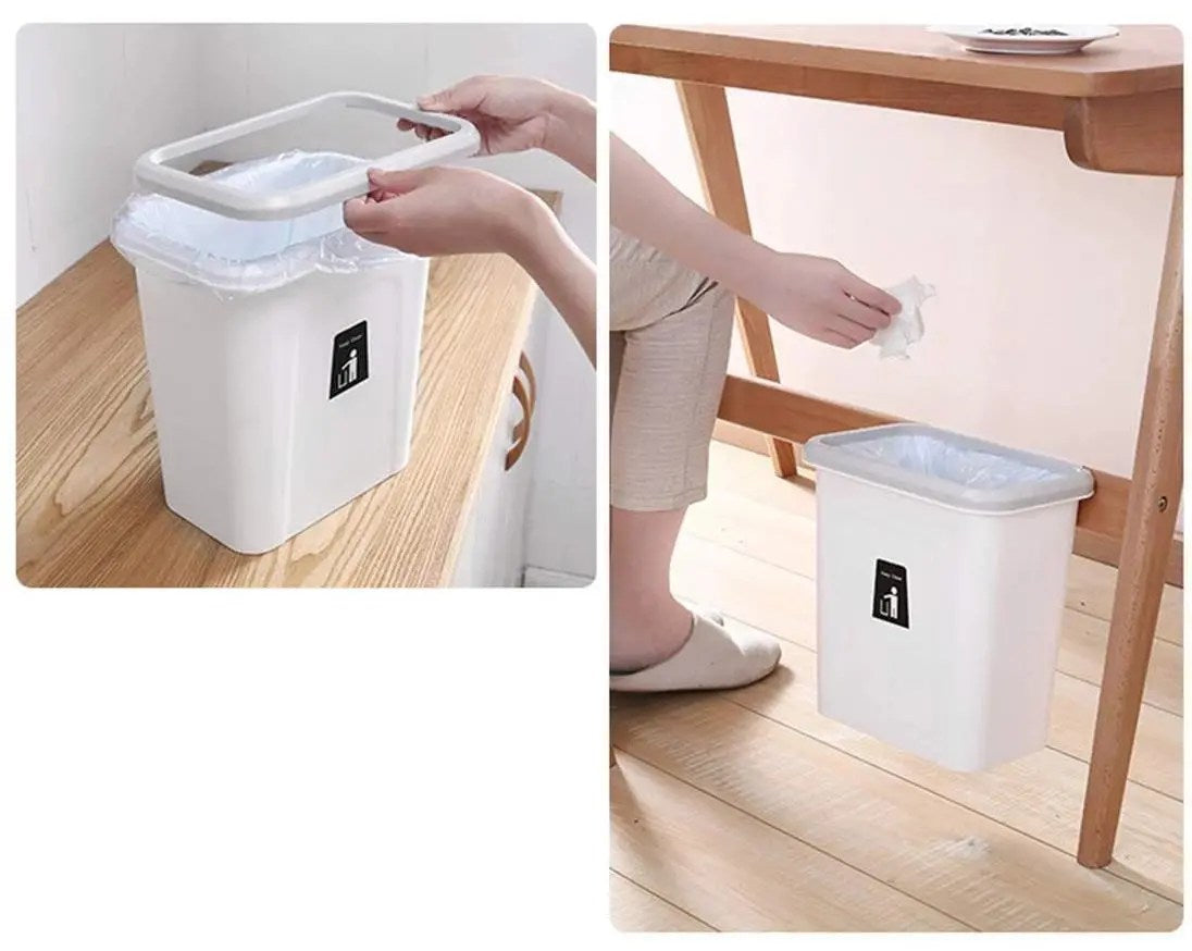 Wall Mount Kitchen Dustbin Garbage Can Cabinet