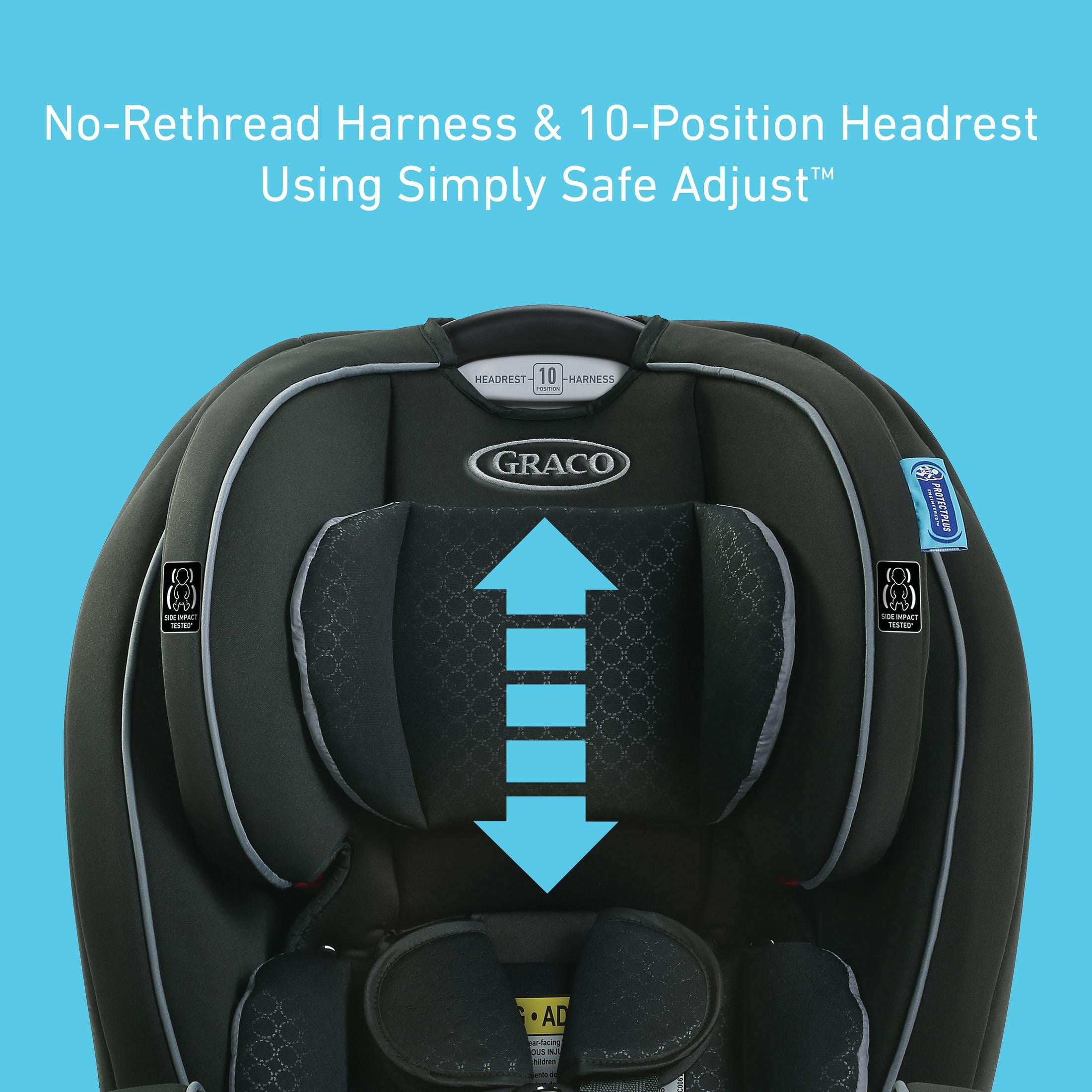 Graco TrioGrow SnugLock 3-in-1 Car Seat, Leland, 1 Count