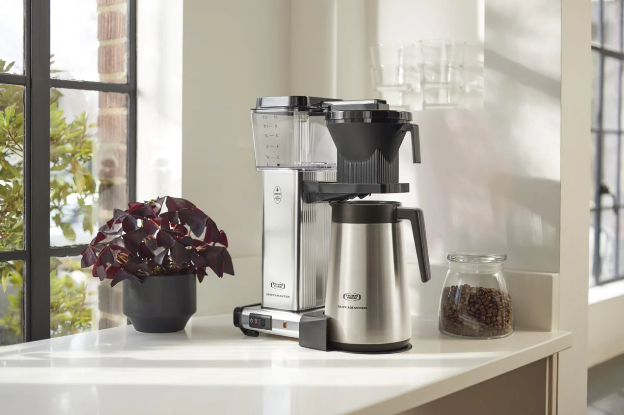 Moccamaster KBGT Coffee Maker in Polished Silver