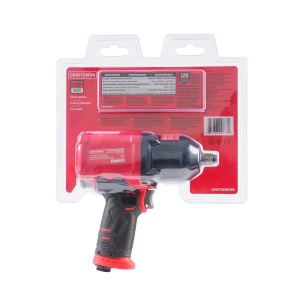 1/2 in. Air Impact Wrench 750 ft/lb