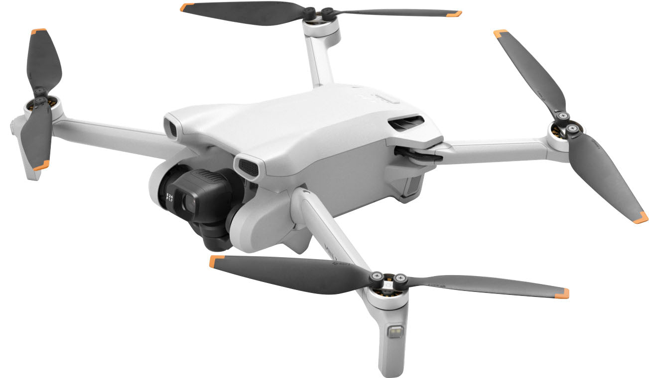Mini 3 Drone and Remote Control with Built-in Screen - Gray