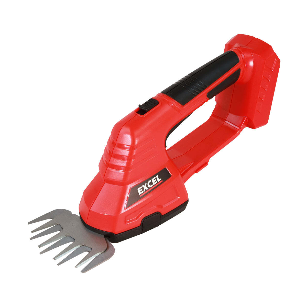 Excel 18V Garden Power Tool Set: Grass Trimmer, Hedge Trimmer & Lawn Mower with 3x 5.0Ah Batteries & Charger