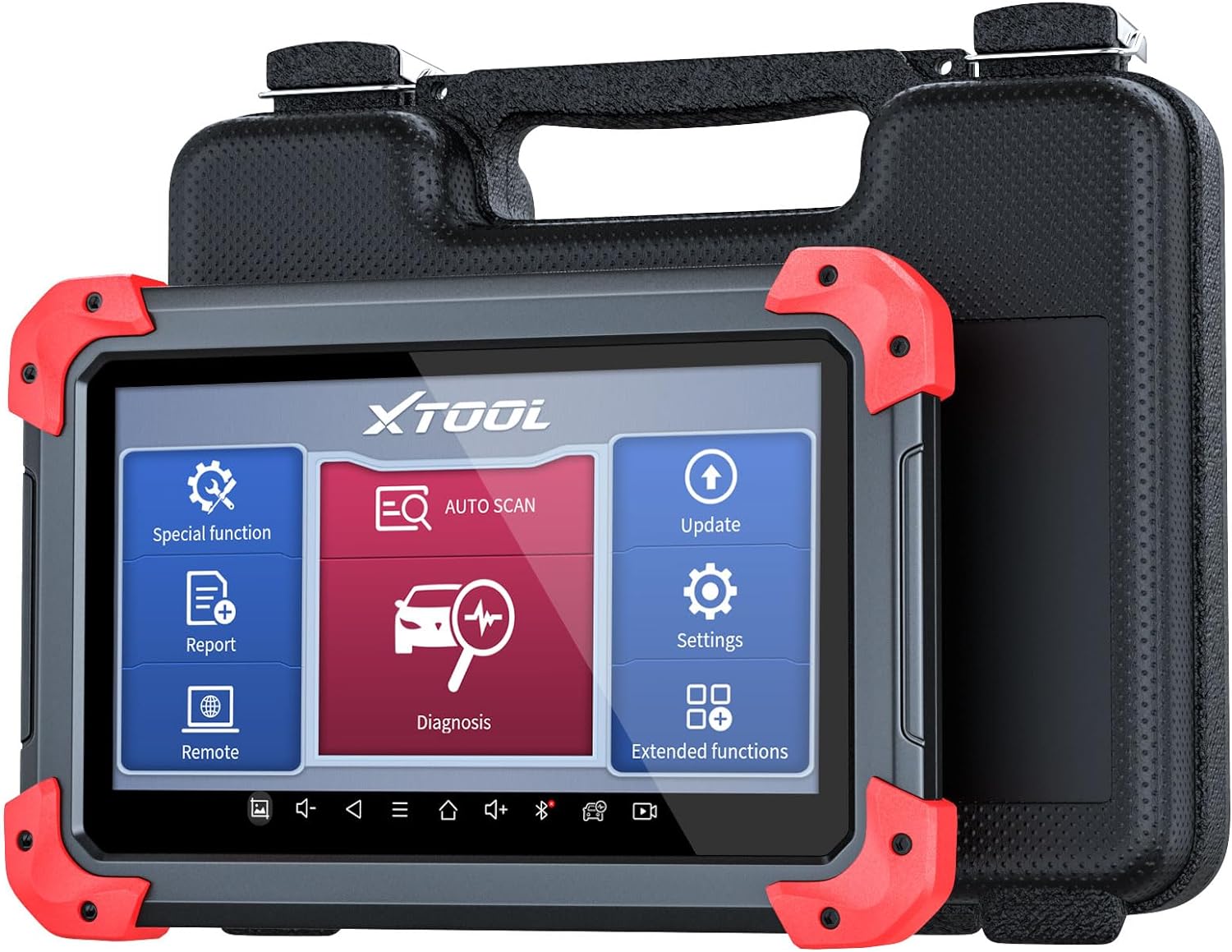 XTOOL D7 OBD2 Scanner: 2024 Automotive Diagnostic Tool with ECU Coding, Bidirectional Controls, 36+ Resets, Android 10, 3-Year Updates