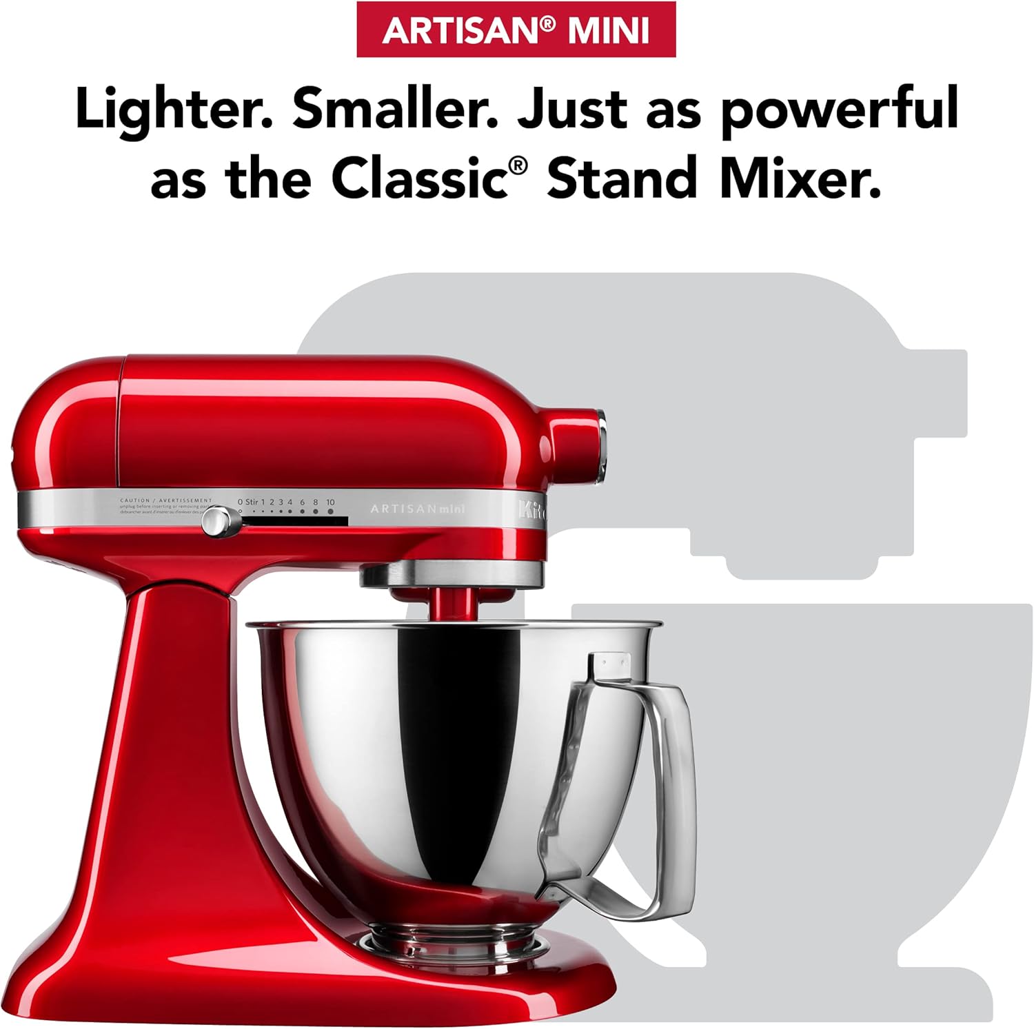 Artisan Mini 3.5 Quart Tilt-Head Stand Mixer - KSM3316X - Cast Iron Black