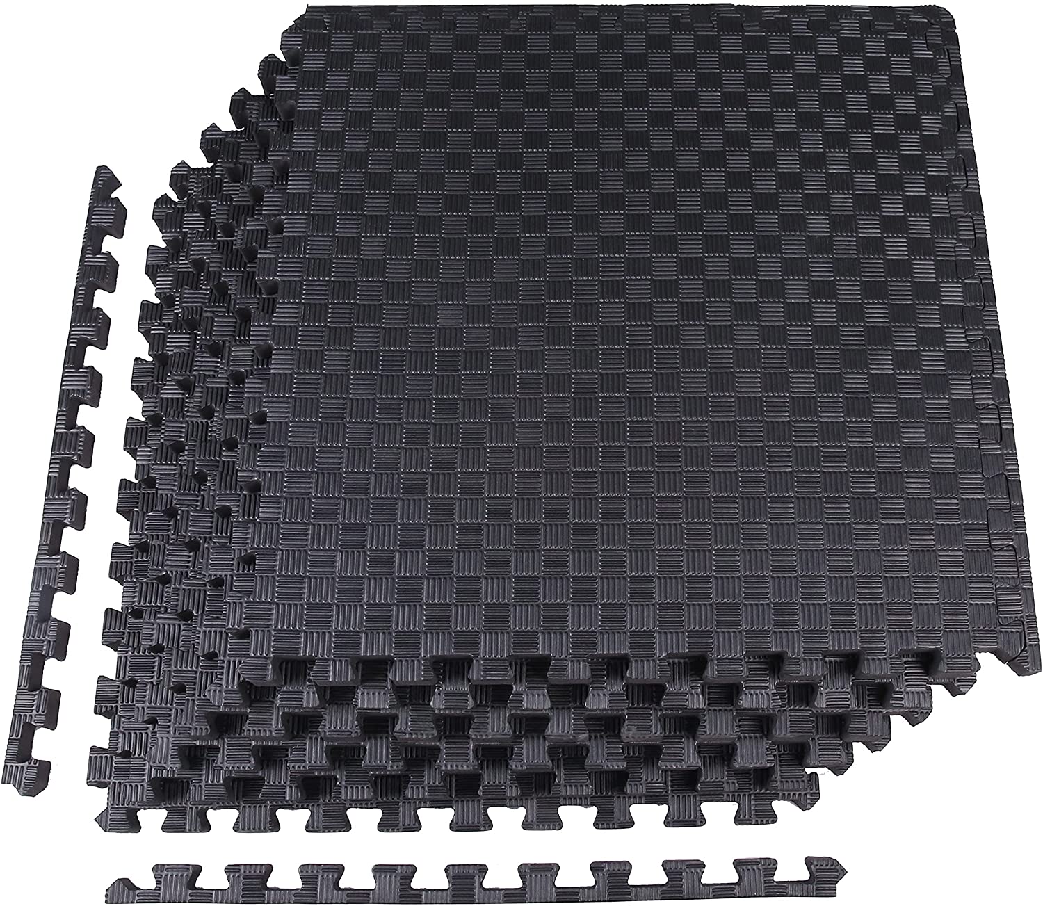 BalanceFrom Puzzle Exercise Mat with EVA Foam Interlocking Tiles