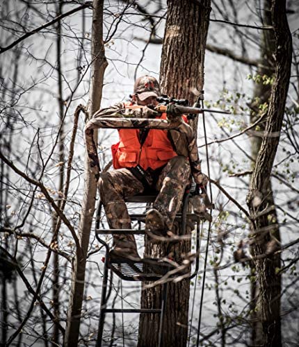 X-Stand Treestands The Duke 20′ Single-Person Ladderstand Hunting Tree Stand