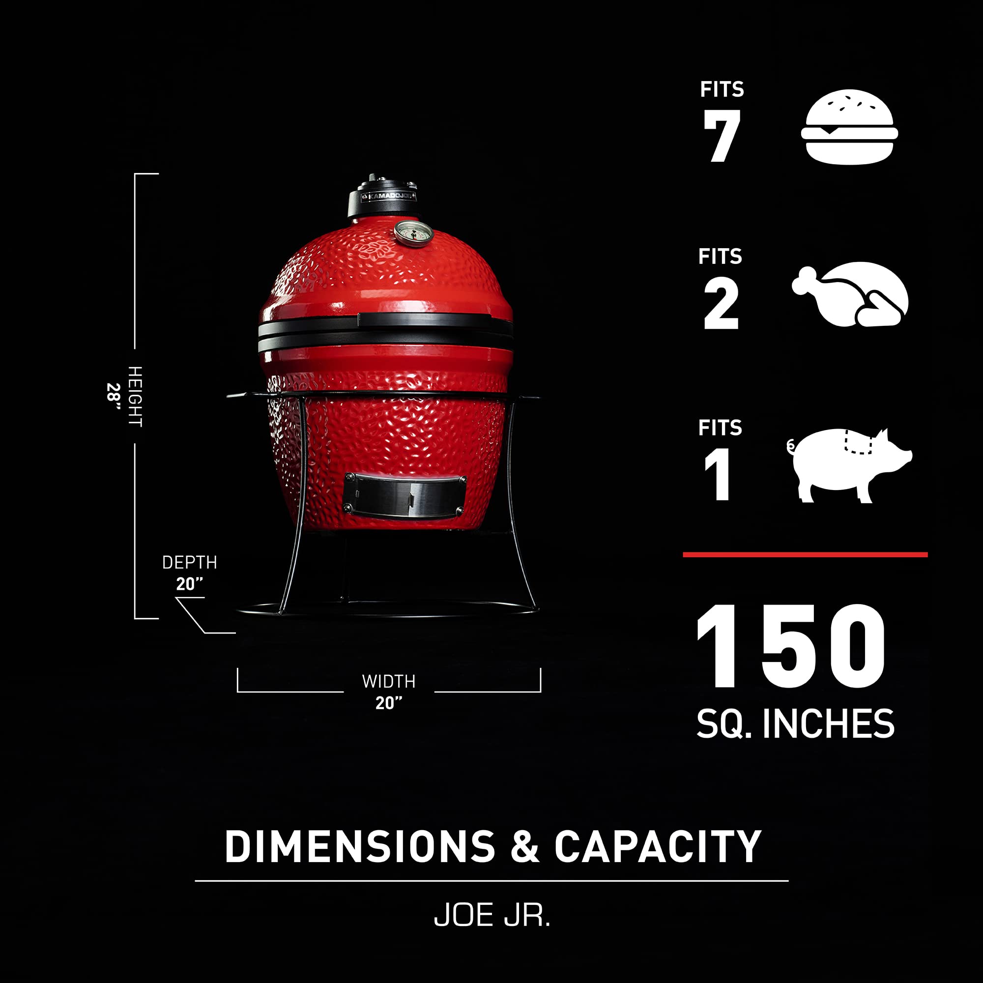 Kamado Joe KJ13RH Charcoal Grill
