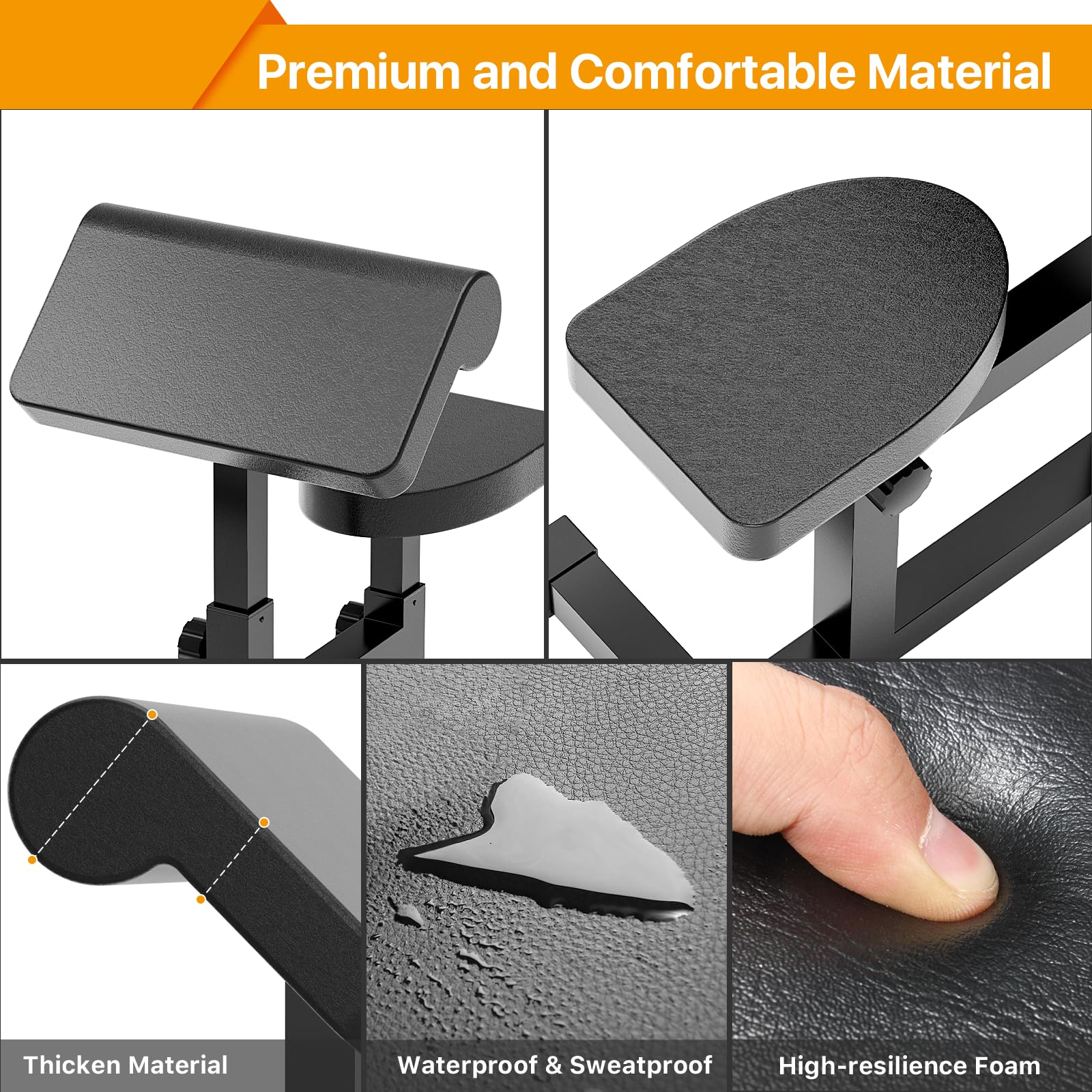 Uboway Adjustable Preacher Strength Training