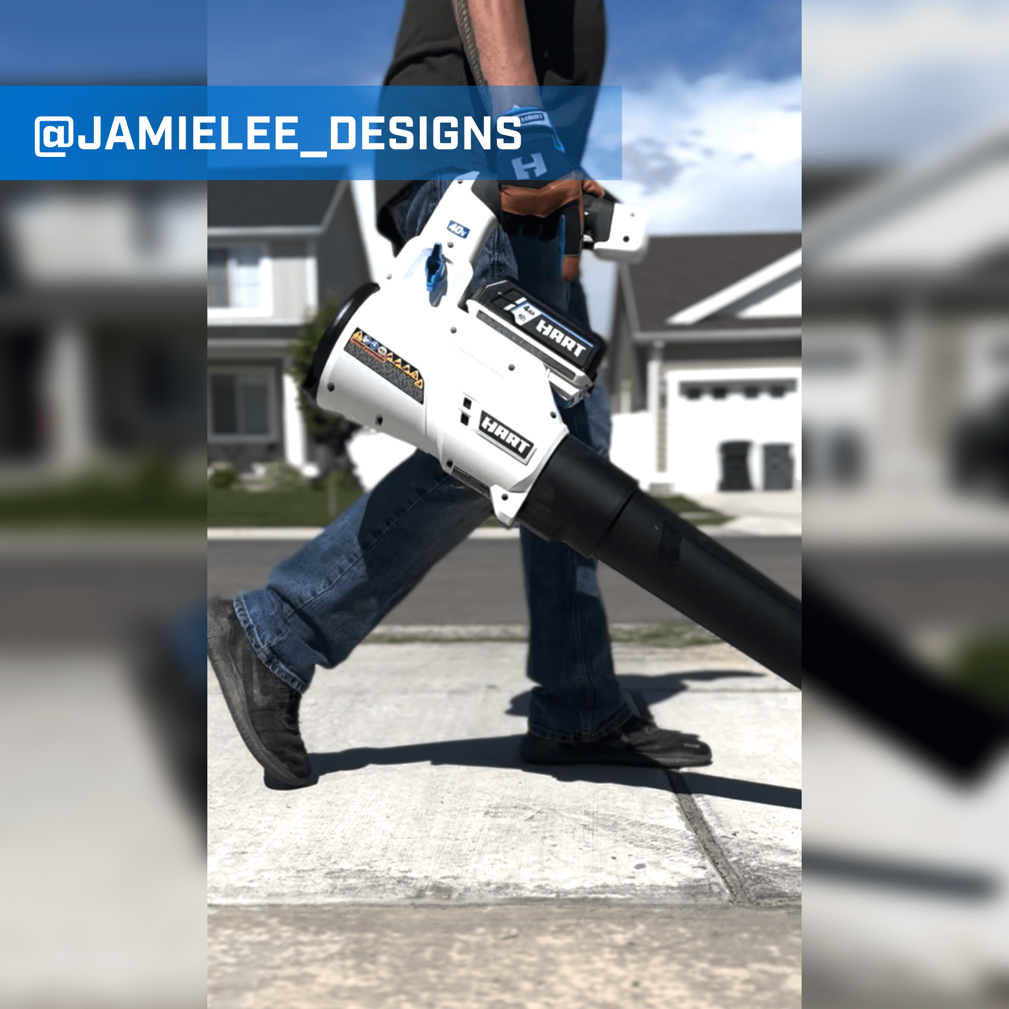 40-Volt 120 MPH at 450 CFM 450 CFM Battery Powered Axial Blower Kit, (1) 4.0 Ah Lithium-Ion Battery