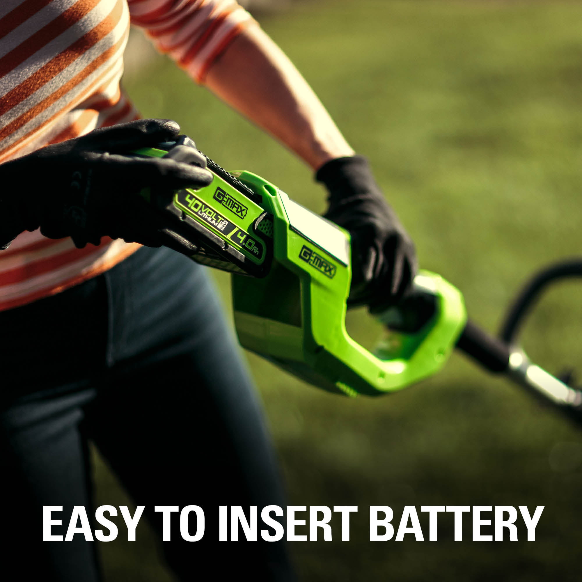 40V String Trimmer/Leaf Blower Combo W/ 2.0 Ah Battery, 1301202