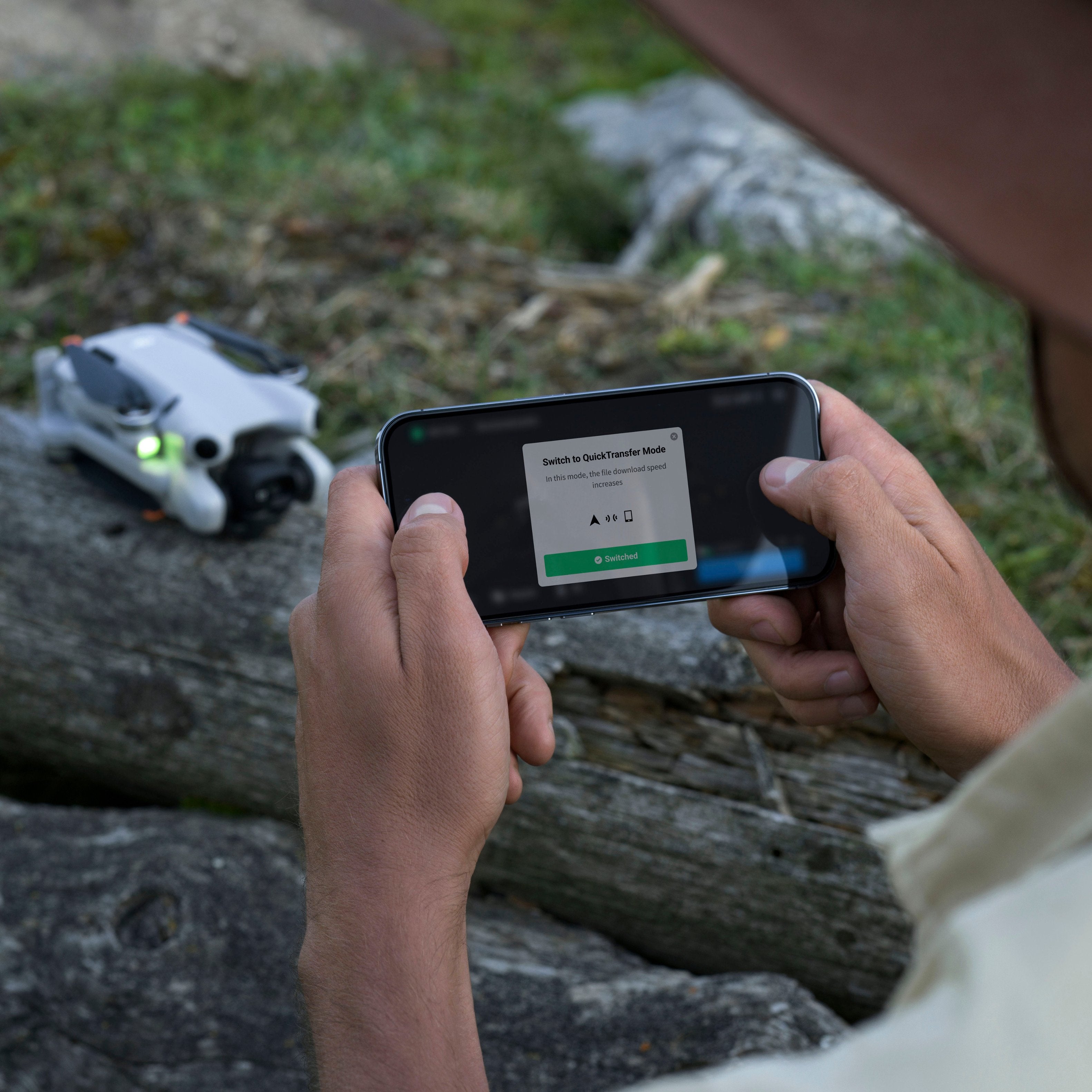 Mini 4 Pro Drone with Remote Control - Gray