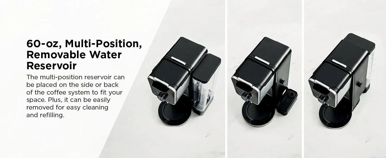 Ninja Cfp307 DualBrew Pro Specialty Coffee System (Black)