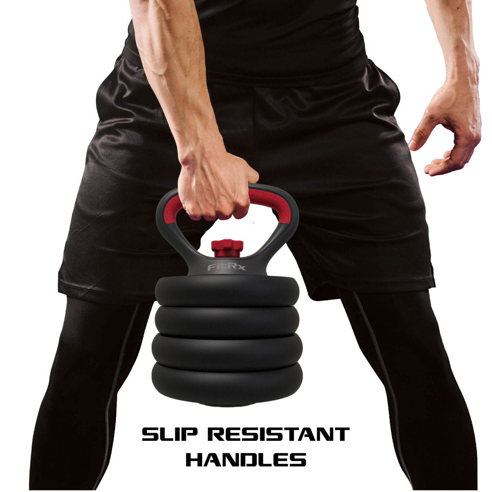 FitRx Smart Bell Gym, 60Lb 4-In-1 Adjustable Interchangeable