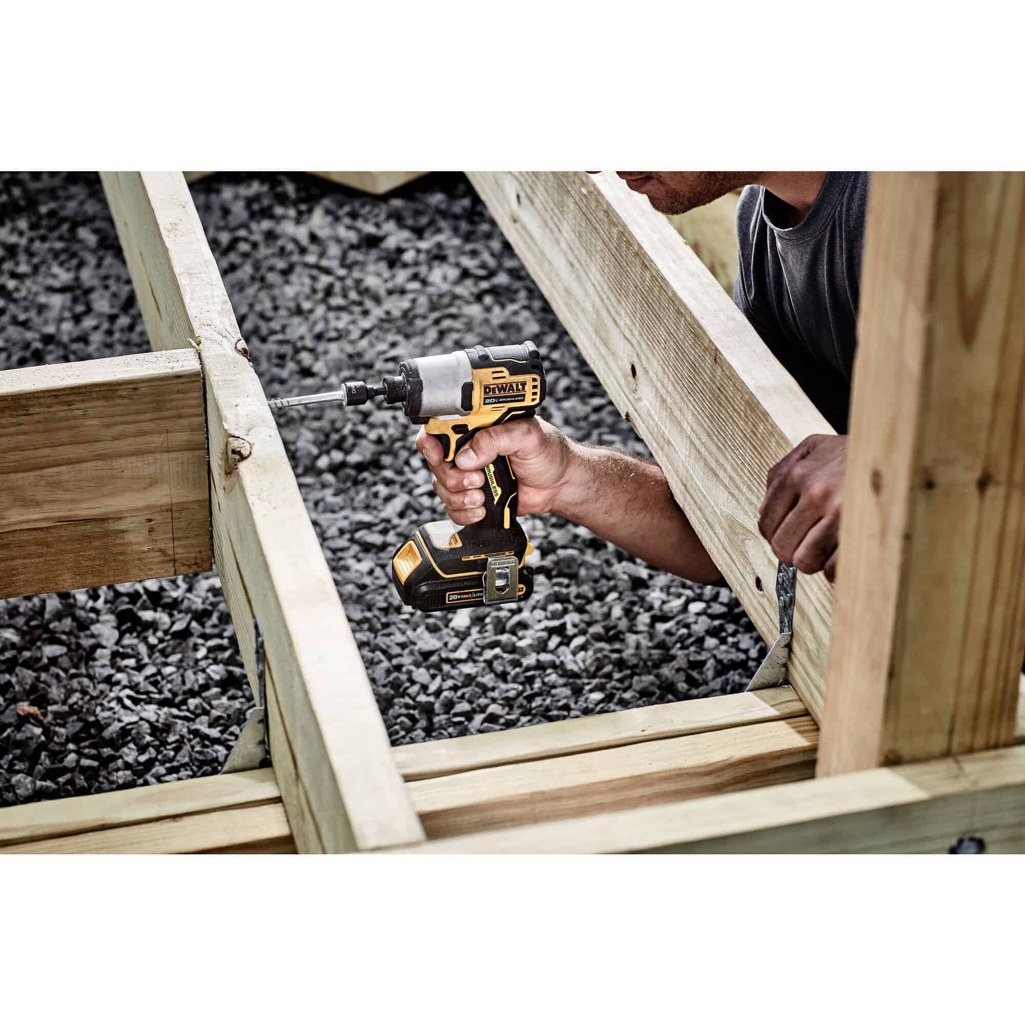 20V Max 20-volt Max Brushless Impact Driver (1-Battery Included, Charger Included and Soft Bag included)