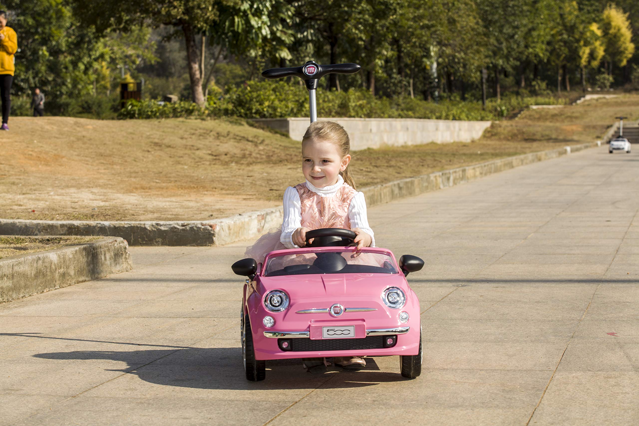 Best Ride Cars Fiat Pink