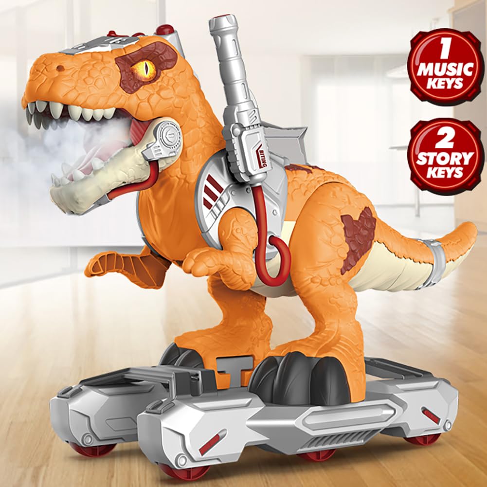 Dinosaur Operated Electric Rideable Toddlers
