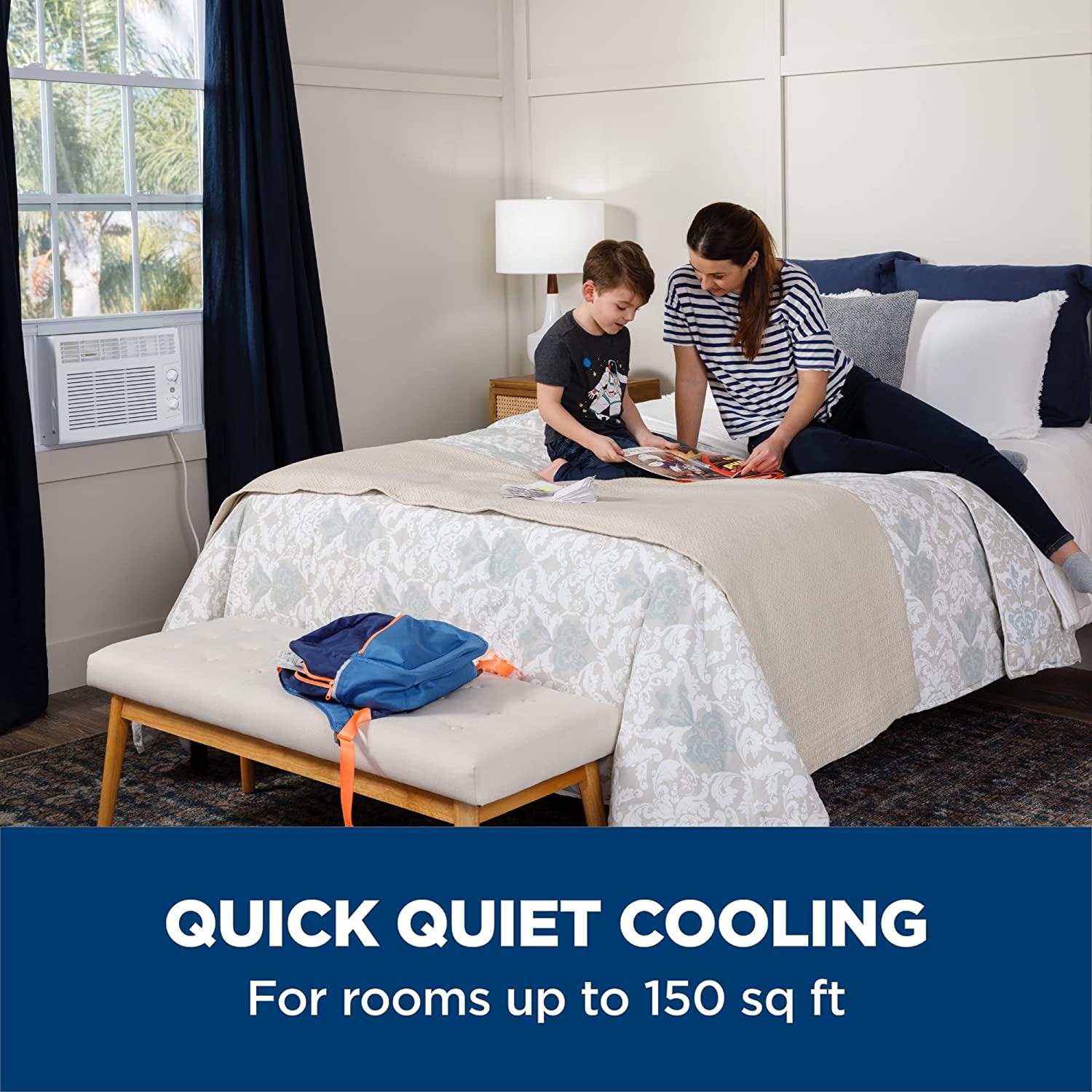 150-sq ft Window Air Conditioner (115-Volt; 5000-BTU)