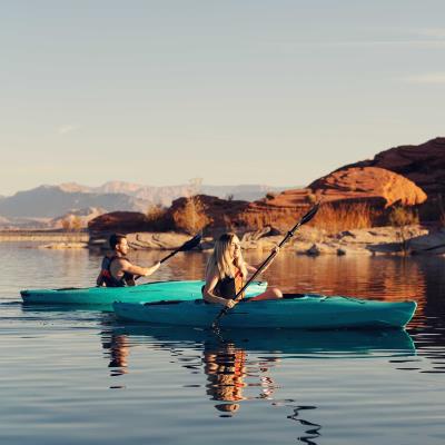 Lifetime Guster 100 Sit-In Kayak (2-Pack) 457