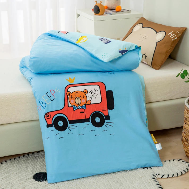 Bear Driver Cotton Applique Embroidery Kit