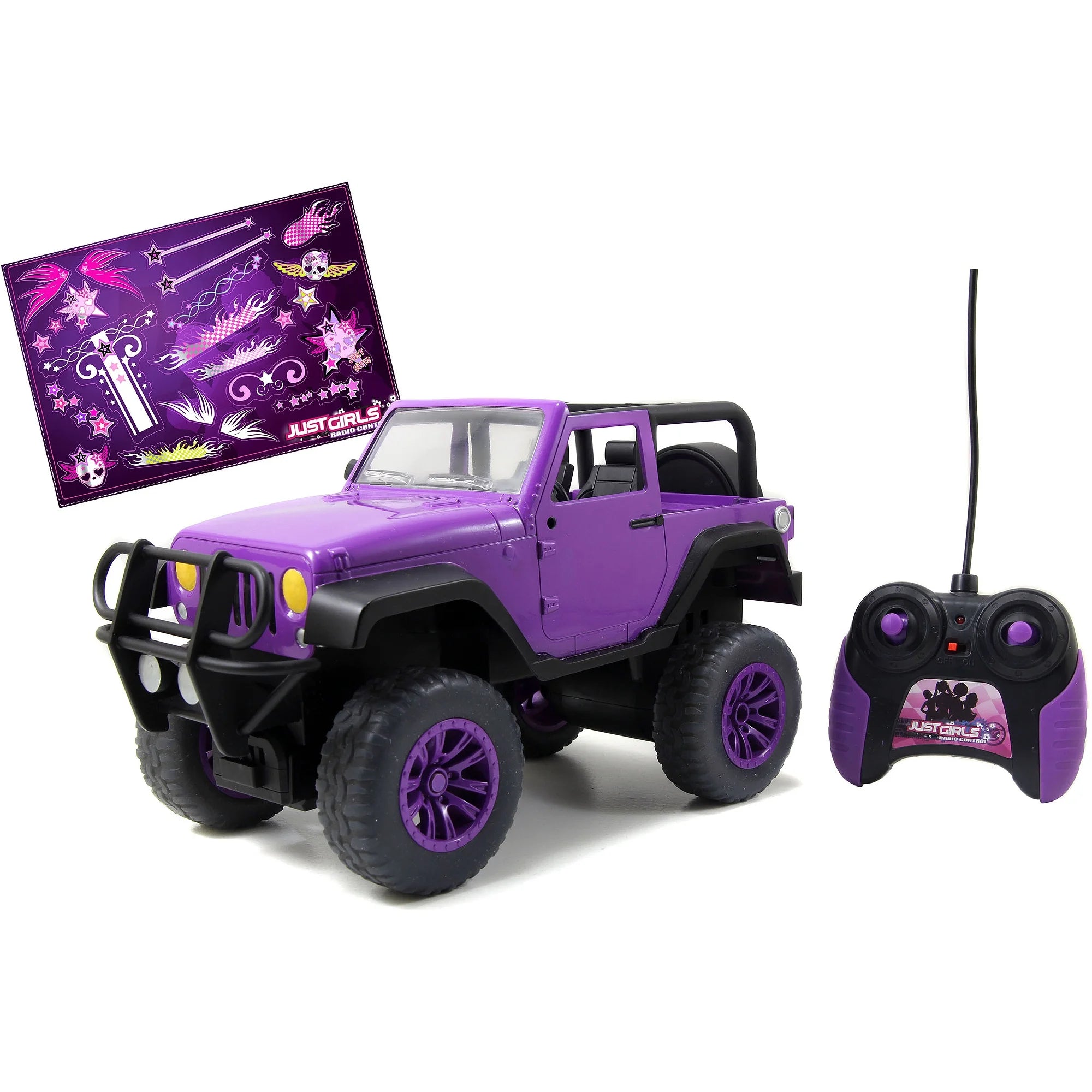 Jada Toys - GirlMazing Remote Control Jeep, Purple