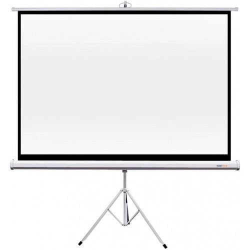 Quisilife Portable Projector Screen Projector Screen with Stand – Outdoor/Indoor Movies Screen for Movie Or Office Presentation – 4:3 HD Premium Tripod Screen (Color : White, Size : 72inch)