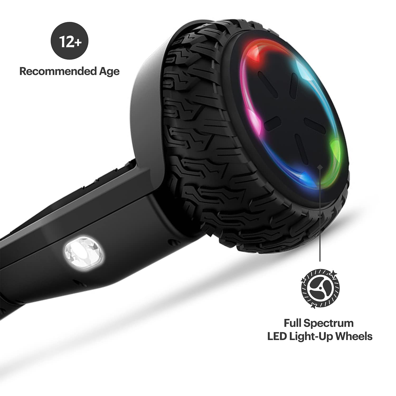 Jetson Hoverboard Light up Self Balancing Technology