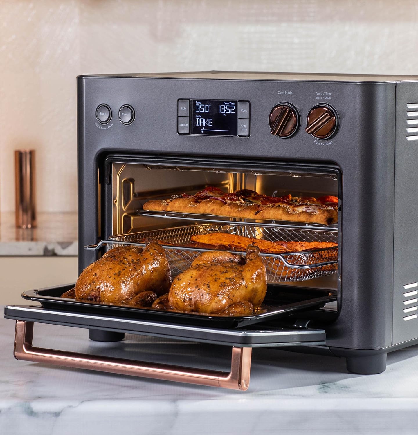Couture Oven with Air Fry, 14 Cooking modes in 1 including Crisp Finish, Wifi, Matte White