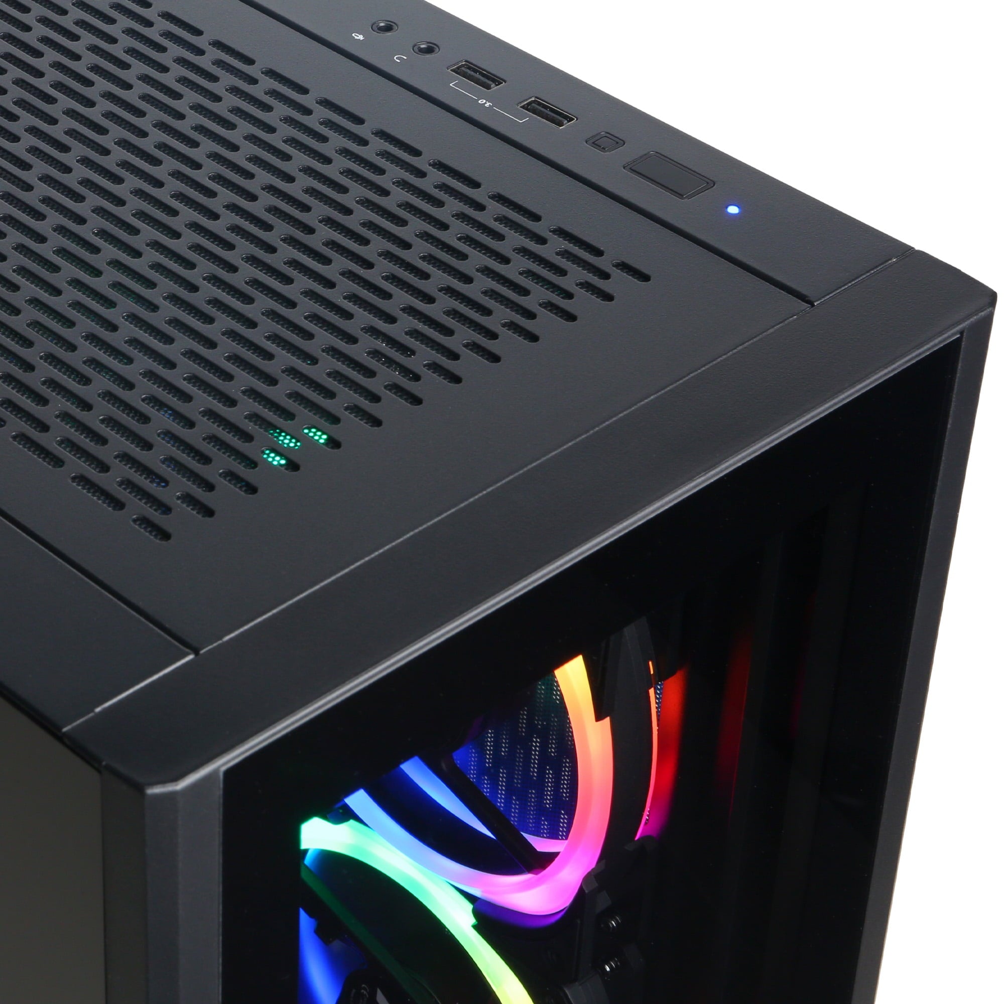 CyberPowerPC Gamer Supreme Gaming Desktop AMD Ryzen 7-7700 Radeon RX 7900 GRE 16GB - 32GB DDR5 2TB NVMe SSD Black (2024)