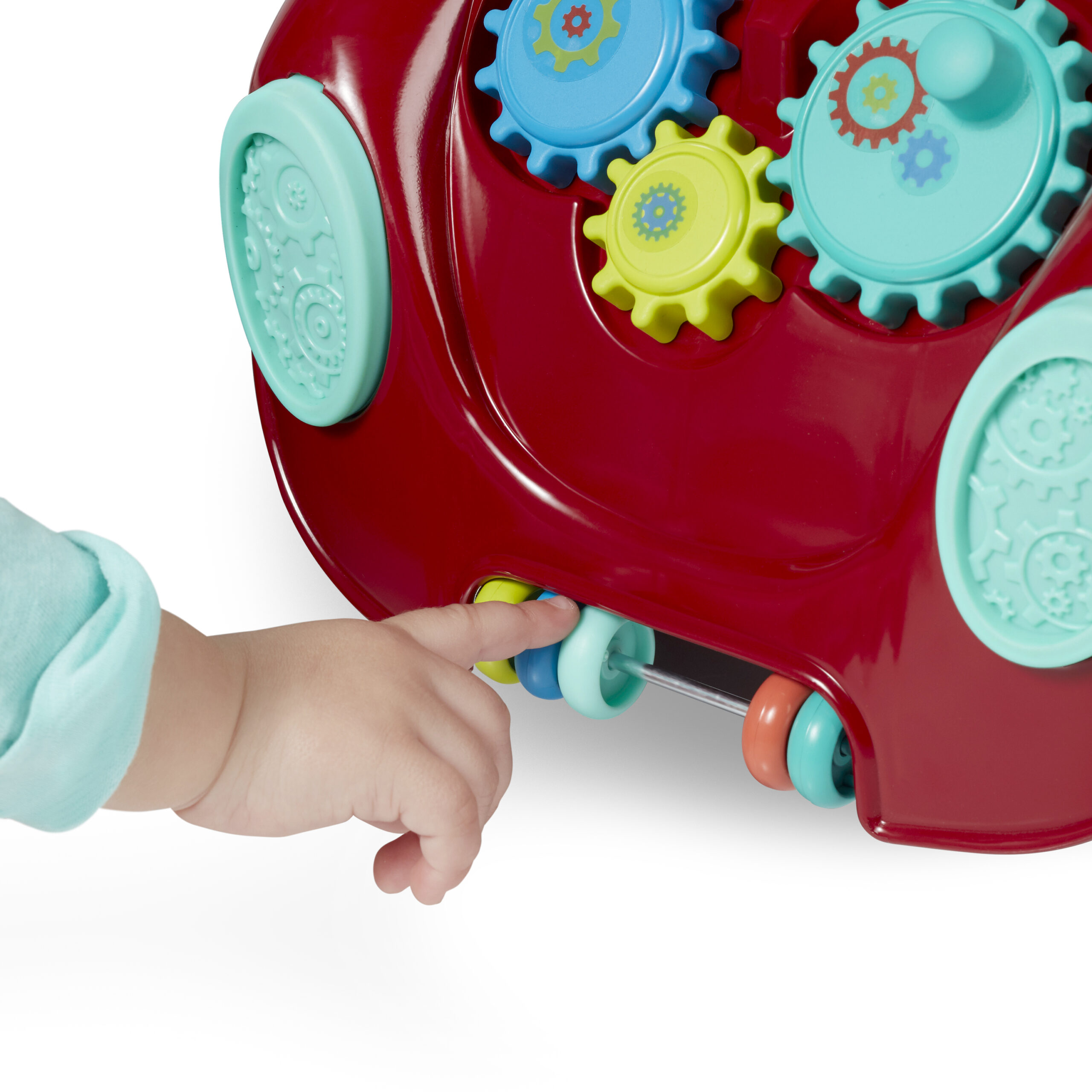 , Busy Buggy, Ride-on and Push Walker, Red