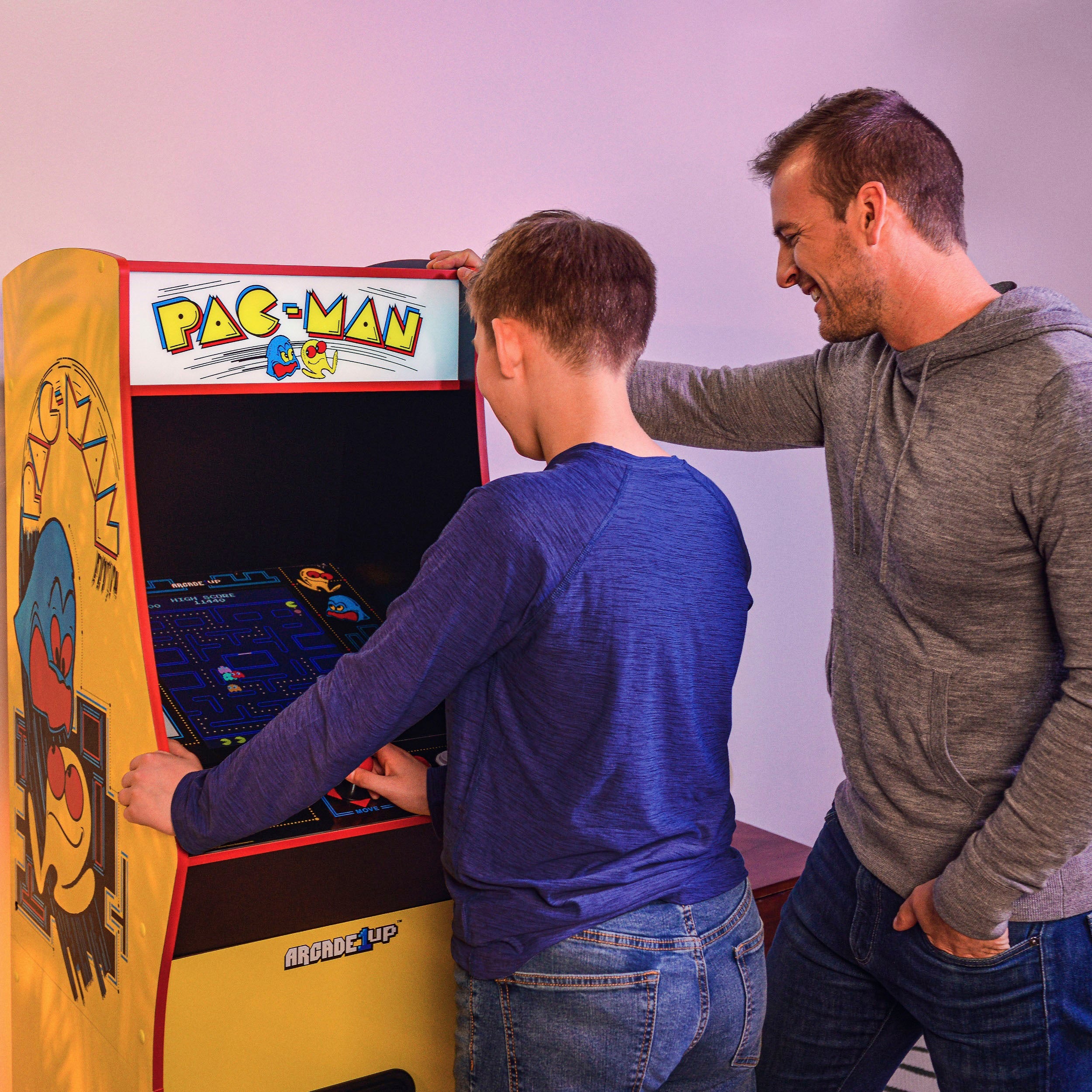 Arcade1Up - PAC-MAN Deluxe Arcade Machine - Yellow