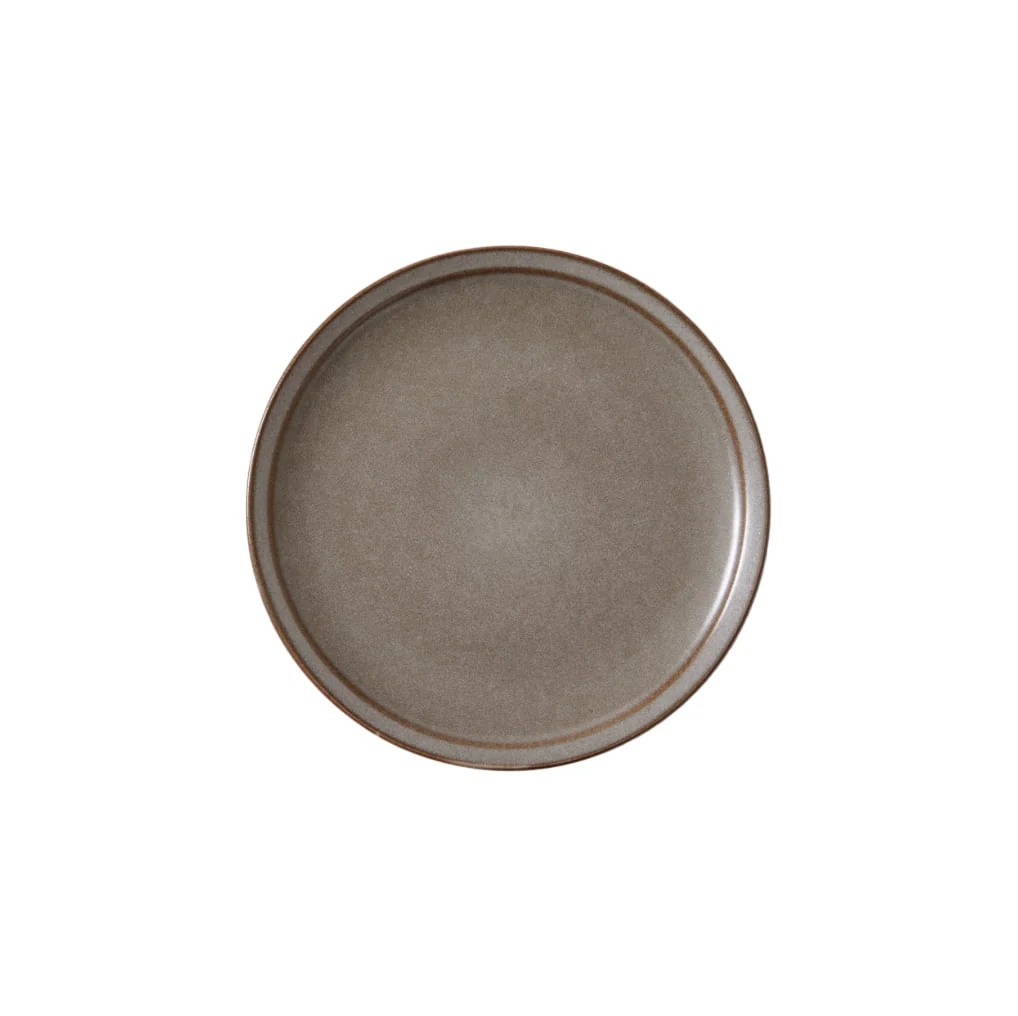 Better Homes and Gardens Banks Brown 12-Piece Stoneware Dinnerware Set