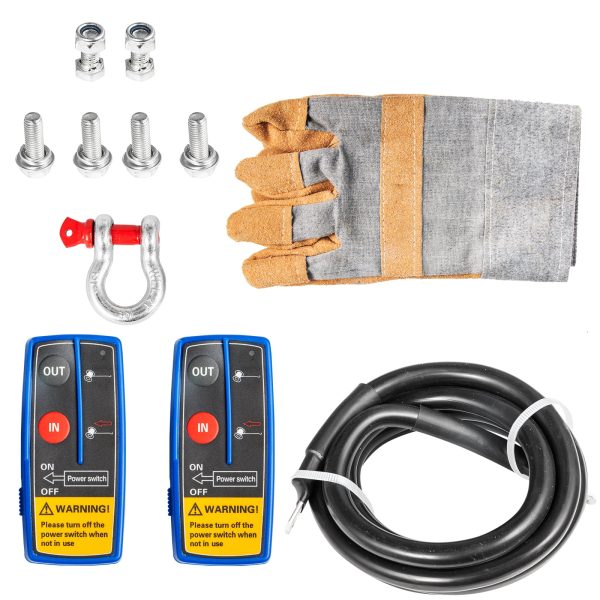 18000LBS Electric Winch 12V Steel Cable Off-road ATV UTV Truck Towing Trailer