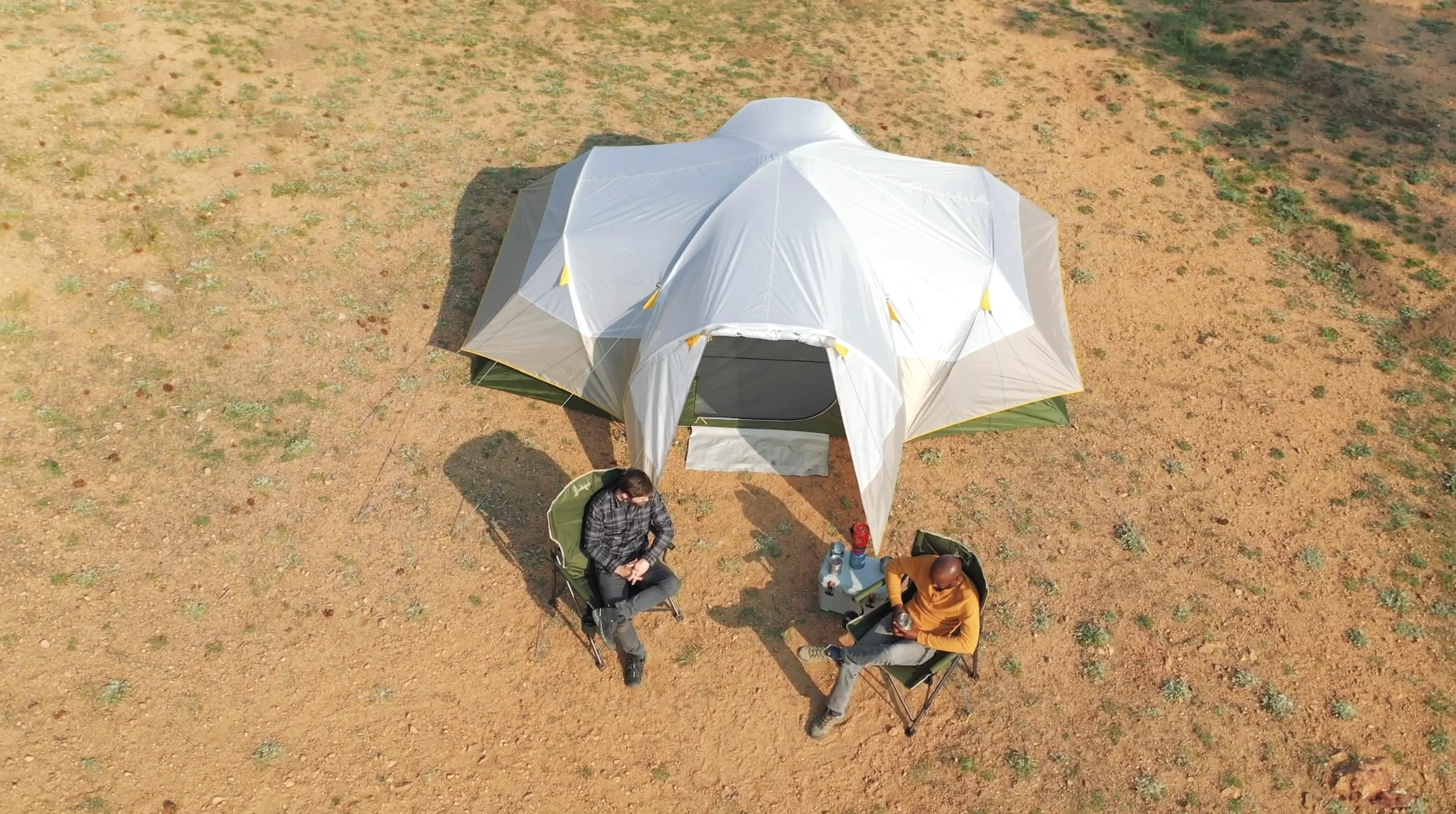 Slumberjack Aspen Grove 8 Person Hybrid Dome Family Camping Tent, 2 Rooms, Room Divider, 144 sq ft Outdoor Recreation Camping Tent