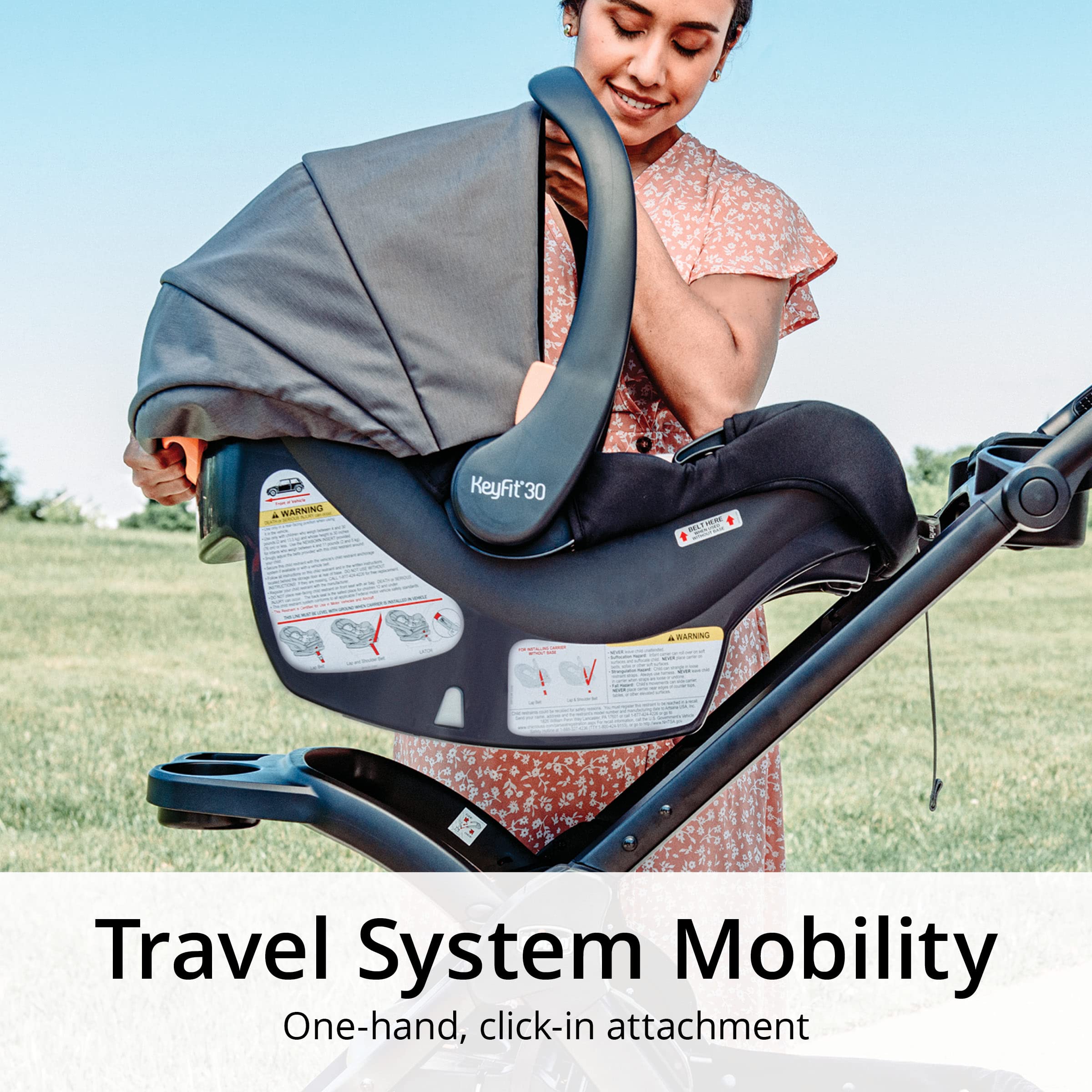 Chicco ClearTexu00ae Rear Facing Compatible Strollers