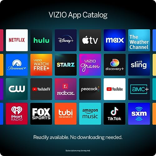 VIZIO D-Series 40′′ Smart TV, Full HD 1080p, AMD FreeSync, Apple AirPlay, Black