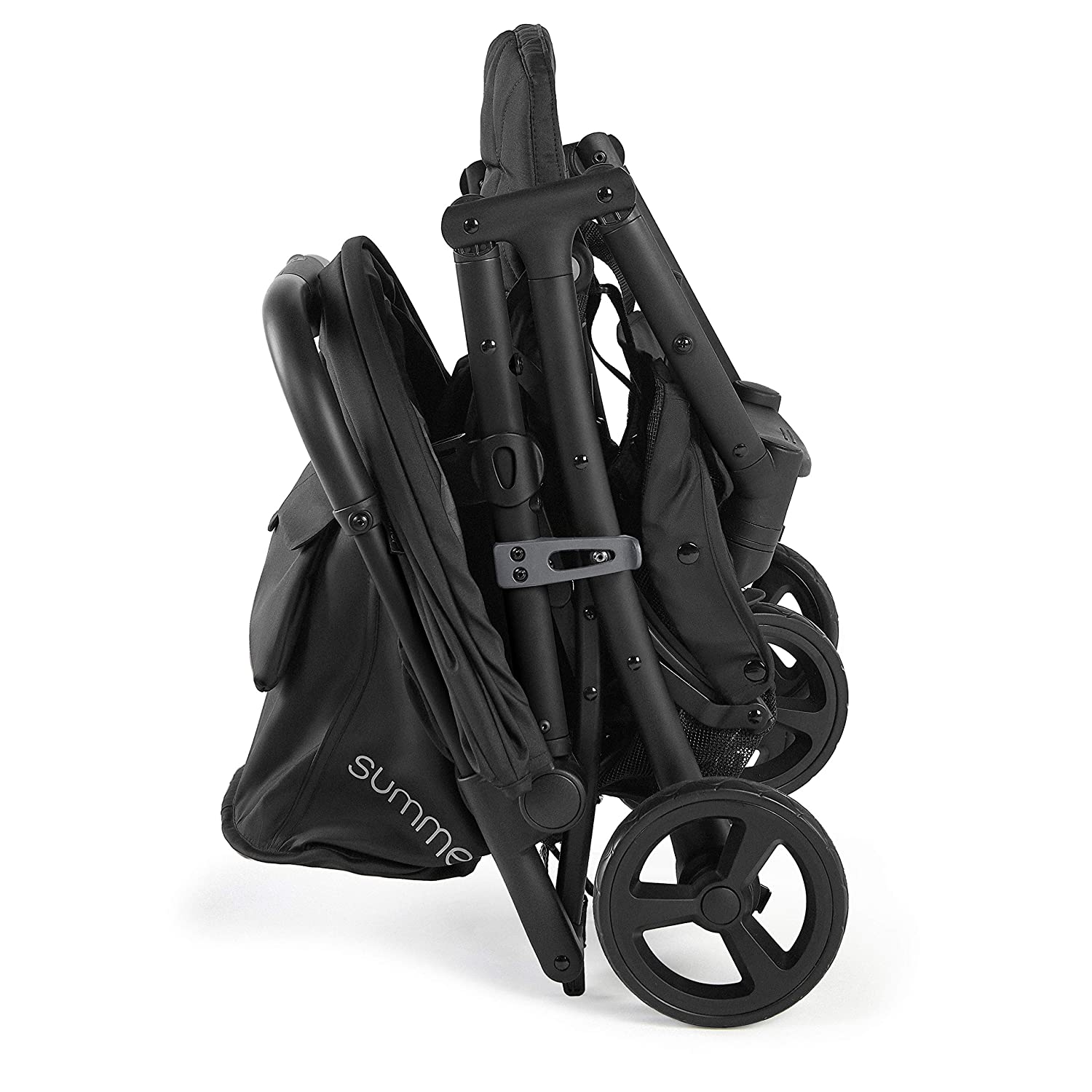 3Dpac CS+ Double Stroller, Black ?C Car Seat Compatible Baby Stroller ?C Lightweight Stroller with Convenient One-Hand Fold