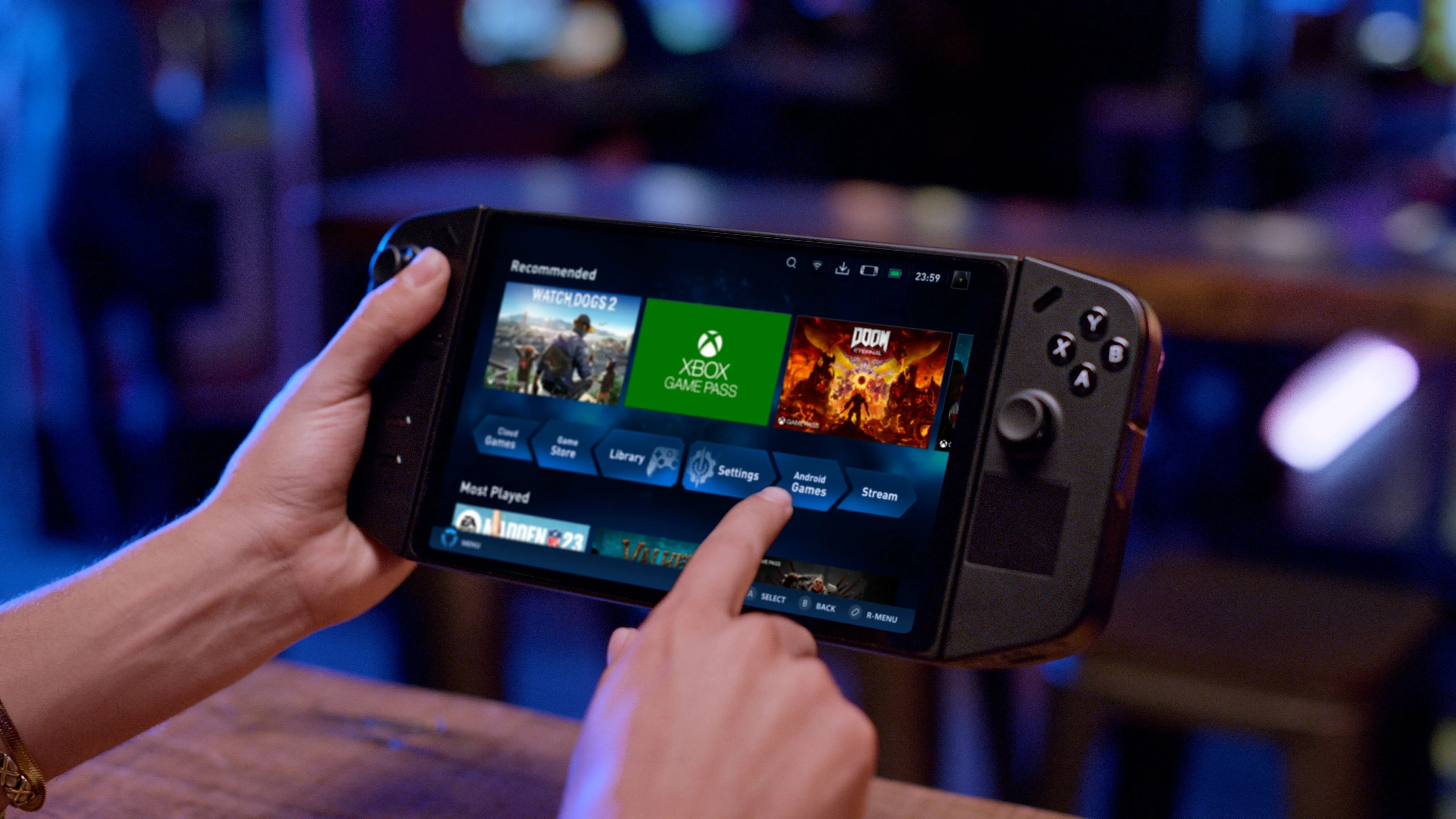 Lenovo �C Legion Go 8.8��� 144Hz WQXGA Gaming Handheld �C AMD Ryzen Z1 Extreme �C 16GB with 512 GB SSD �C Shadow Black