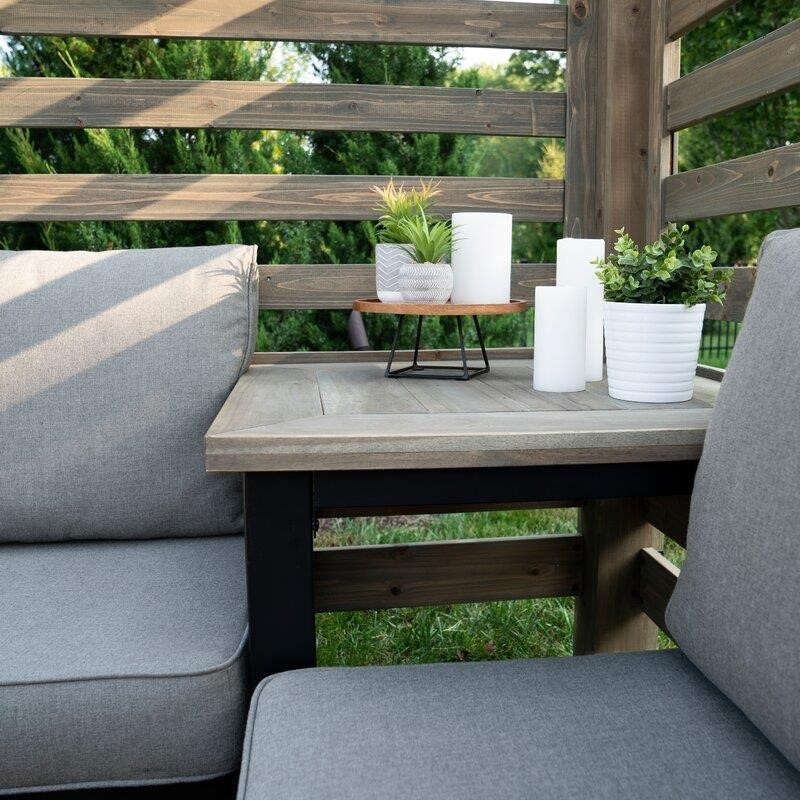 6 - Person Seating Group with Sunbrella Cushions