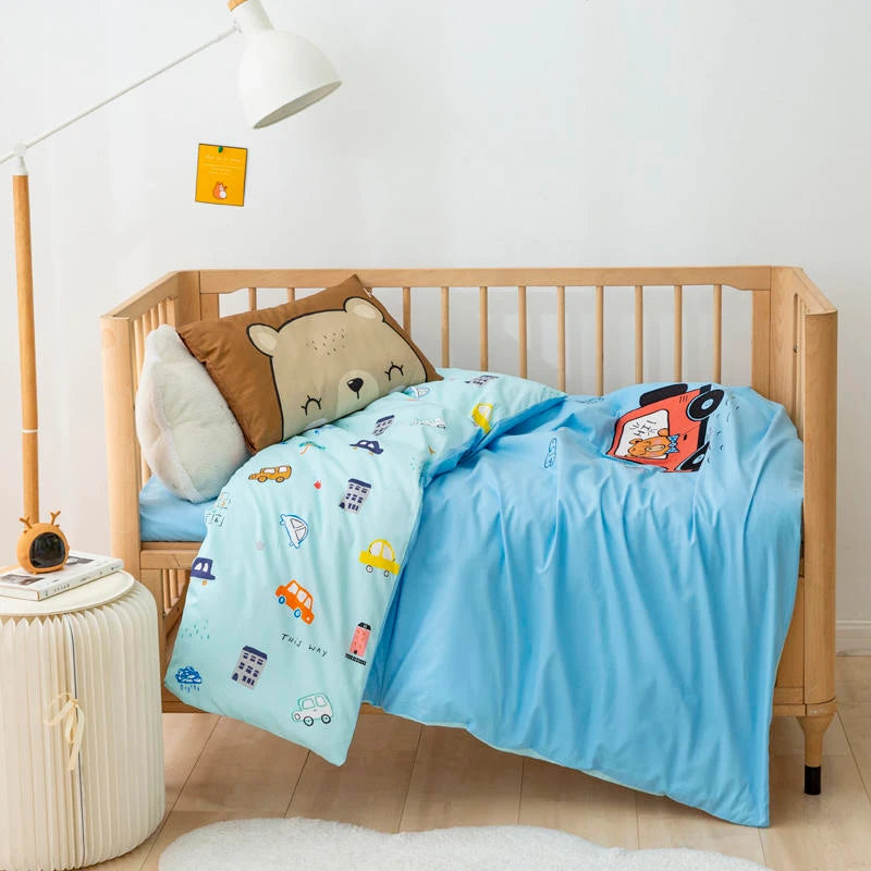 Bear Driver Cotton Applique Embroidery Kit