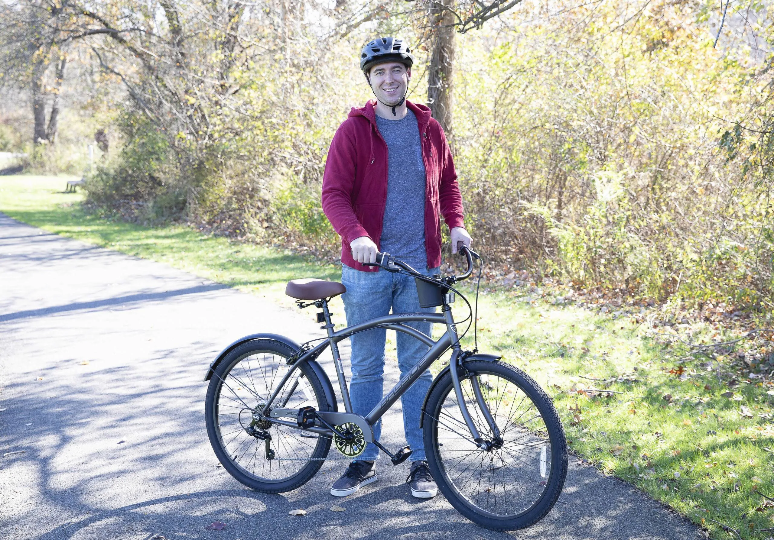 Kent 26 in. Bayside Men's Cruiser Bike, Satin Cocoa